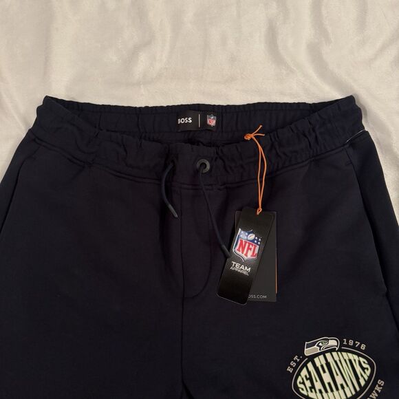 Hugo Boss X NFL Seattle Seahawks Sack Tri-Blend Track Pants - Picture 8 of 9